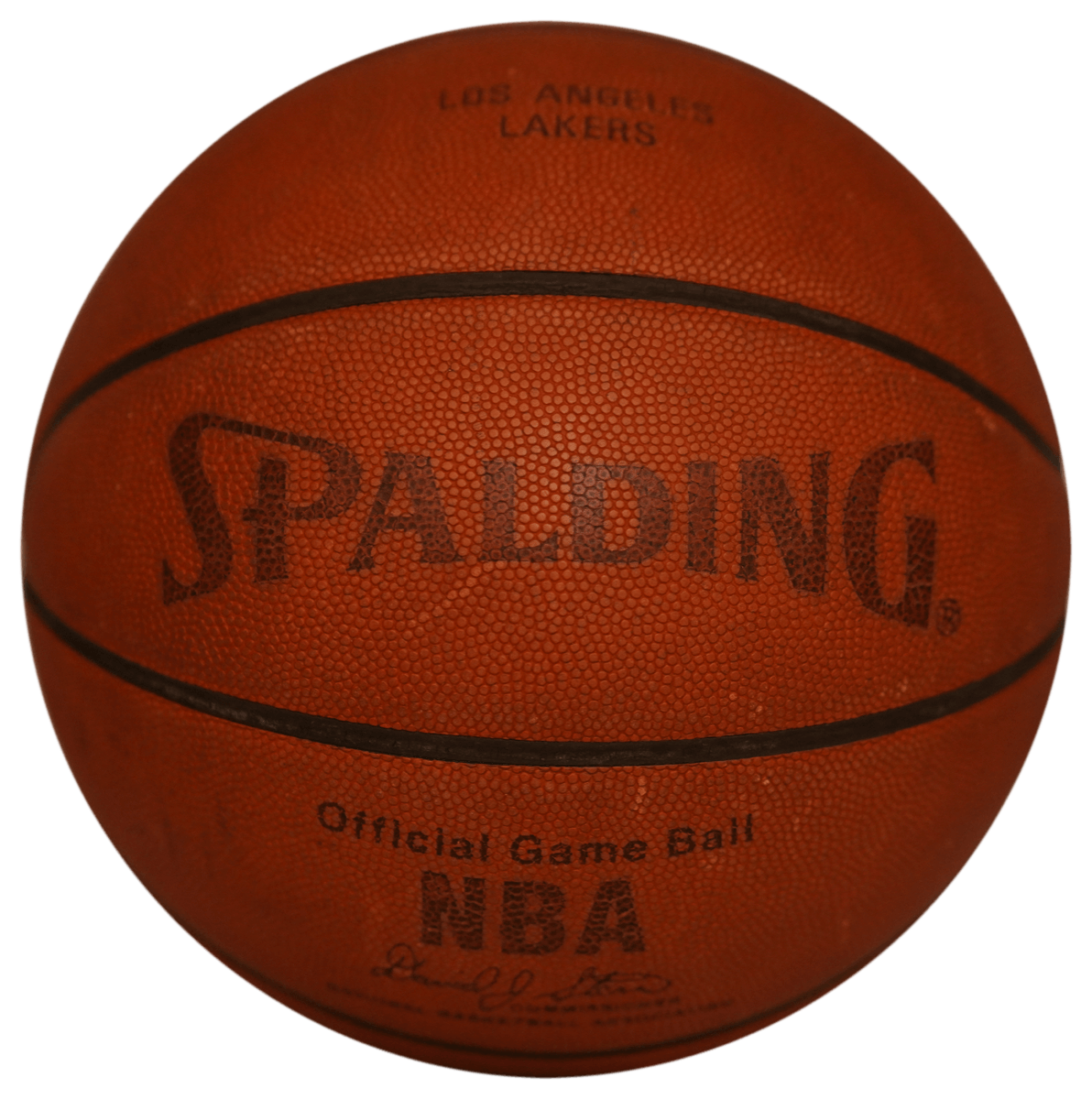 The actual game-used Game 5 basketball preserved by Scottie Pippen